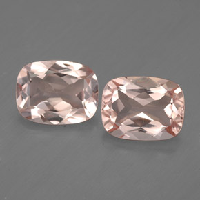 Morganite naturale rosa da  ct, taglio a cuscino, VVS-VS