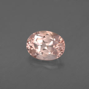 Morganite naturale rosa da 1,35 ct, taglio ovale, VS-SI