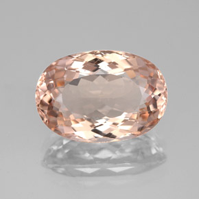 Morganite naturale rosa da 4,47 ct, taglio ovale, VS