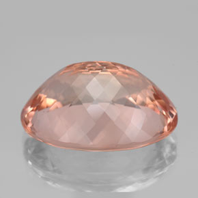 Morganite naturale rosa da 14,36 ct, taglio ovale, VVS