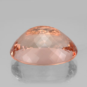 Morganite naturale rosa da 13,30 ct, taglio ovale, VVS-VS