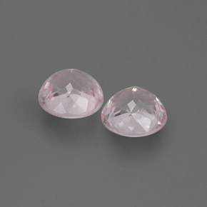 Morganite naturale rosa da  ct, taglio rotondo, VS
