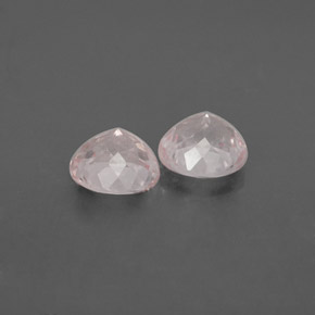 Morganite naturale rosa da  ct, taglio rotondo, VS
