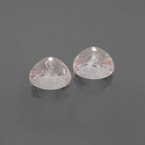 Gemme di Morganite Rosa chiaro naturale da  ct, Taglio rotondo, VS