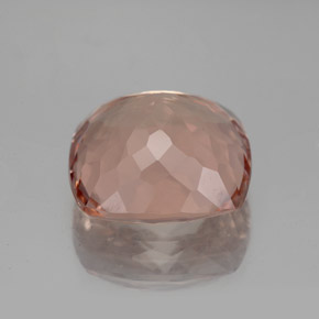 Morganite naturale rosa da 6,93 ct, taglio a cuscino, VVS