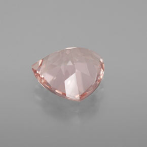 Morganite naturale rosa da 3,74 ct, trillion, VVS-VS