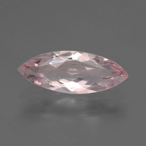 Morganite naturale rosa da 1,10 ct, marchesa, VS-SI