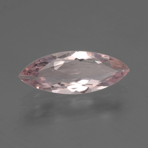 Morganite naturale rosa da 1,10 ct, marchesa, VS-SI