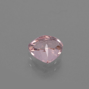 Morganite Rosa chiaro naturale da 1.08 ct, Taglio trillion, VS