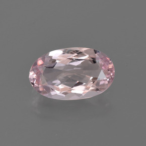 Morganite naturale rosa da 1,12 ct, taglio ovale, VVS