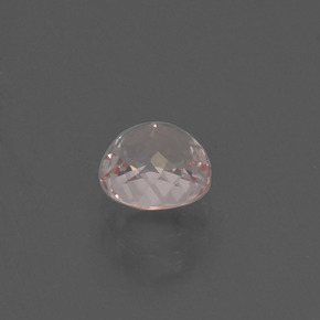Morganite Rosa chiaro naturale da 0.76 ct, Taglio rotondo, VS