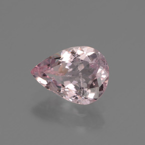 Morganite naturale rosa da 1,08 ct, taglio a pera, VS