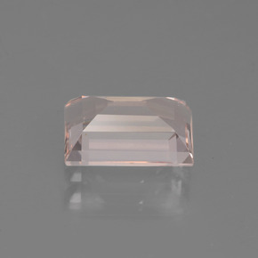 Morganite naturale rosa da 1,82 ct, baguette, VVS