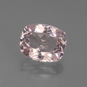 Morganite naturale rosa da 1,71 ct, taglio a cuscino, VS-SI