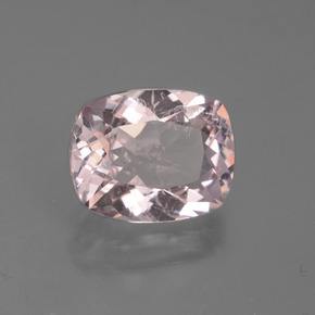Morganite naturale rosa da 1,71 ct, taglio a cuscino, VS-SI