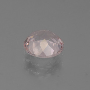 Morganite naturale rosa da 1,31 ct, taglio rotondo, VS