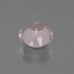 Morganite Rosa chiaro naturale da 1.44 ct, Taglio rotondo, VS