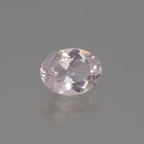 Morganite naturale rosa da 1,02 ct, taglio ovale, VVS
