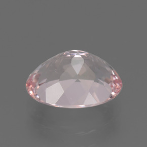 Morganite Rosa chiaro naturale da 2.06 ct, Taglio ovale, VS