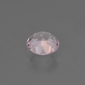 Morganite naturale rosa da 0,62 ct, taglio rotondo, VVS-VS