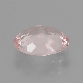Morganite Rosa chiaro naturale da 1.62 ct, Taglio ovale, VS