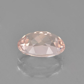 Morganite naturale rosa da 1,74 ct, taglio ovale, VVS-VS