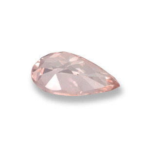 Morganite Rosa chiaro naturale da 0.70 ct, Forma a pera, VVS
