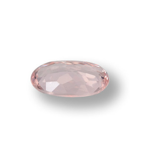 Morganite Rosa chiaro naturale da 0.97 ct, Taglio ovale, VVS