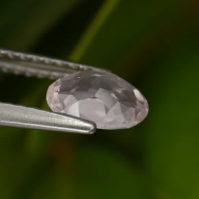 Morganite naturale rosa da 0,70 ct, taglio ovale, VS