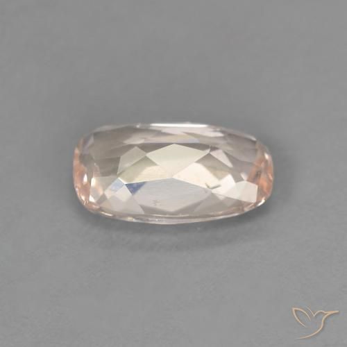 Morganite Rosa Molto Chiaro naturale da 0.76 ct, Cuscino, VVS-VS