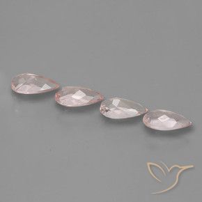 Gemme di Morganite Tono rosa rosa naturale da 2.19 ct, Forma a pera, VVS-VS