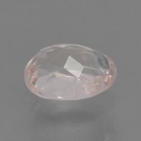 Morganite naturale rosa da 0,44 ct, taglio ovale, VS