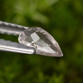 Morganite Rosa chiaro naturale da 0.43 ct, Forma a pera, VVS