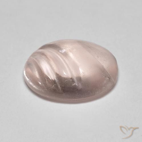 Morganite Rosa chiaro naturale da 4.15 ct, Ovale, Trasparente