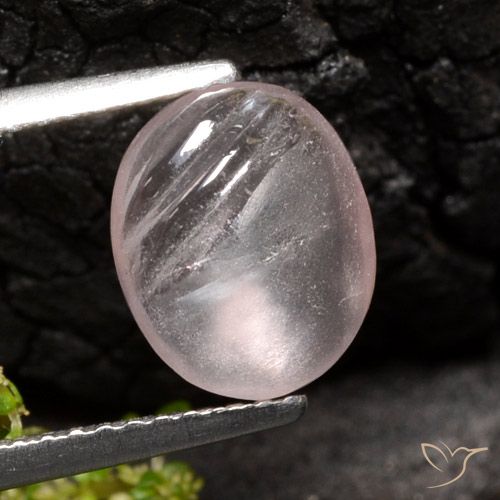 2.28ct Naturale Rosa chiaro Morganite, Ovale, Trasparente