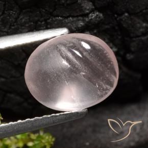 Morganite Rosa chiaro naturale da 2.28 ct, Ovale, Trasparente