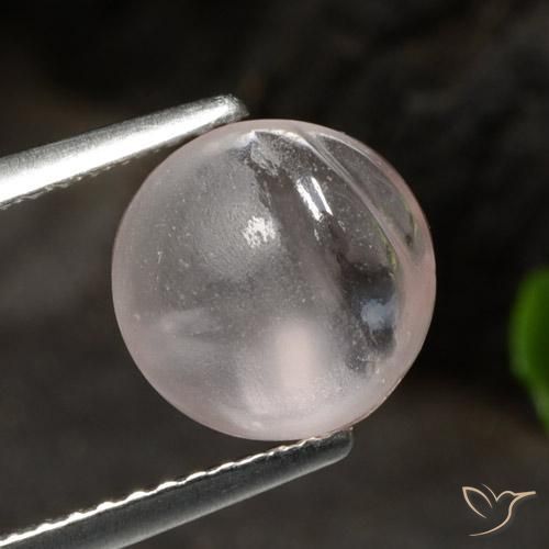 2.54ct Naturale Rosa chiaro Morganite, Rotondo, Trasparente