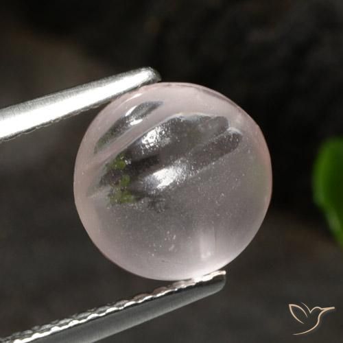 Morganite Rosa chiaro naturale da 2.54 ct, Rotondo, Trasparente