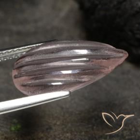 Morganite Tono rosa rosa naturale da 3.74 ct, Forma a pera, Trasparente