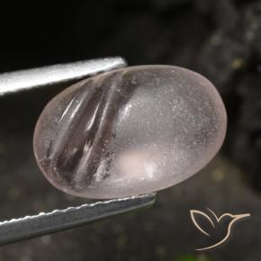 Morganite Tono rosa corallo naturale da 2.42 ct, Ovale, Trasparente