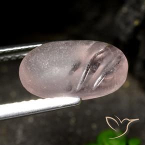 Morganite Tono rosa corallo naturale da 2.42 ct, Ovale, Trasparente