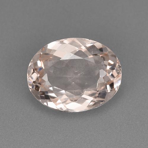 Morganite Rosa Molto Chiaro naturale da 2.31 ct, Taglio ovale, VS