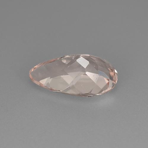 Morganite naturale rosa da 2,38 ct, taglio a pera, VVS-VS