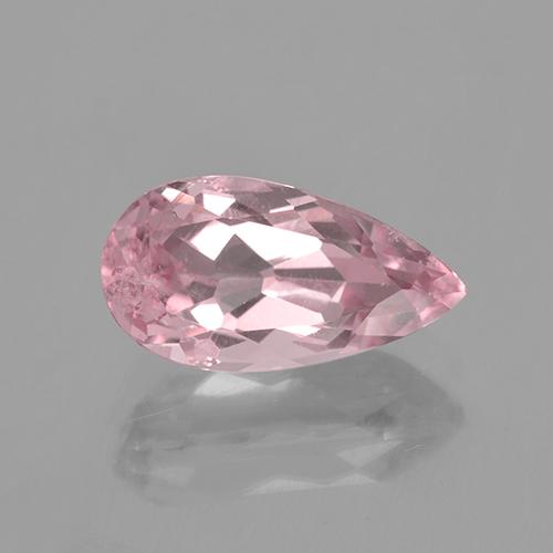 Morganite naturale rosa da 2,52 ct, taglio a pera, VS