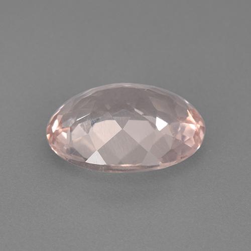 Morganite naturale rosa da 2,87 ct, taglio ovale, VS