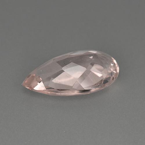 Morganite Rosa medio naturale da 2.04 ct, Forma a pera, VVS-VS
