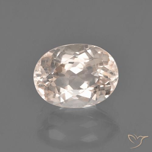 2.54ct Naturale Rosa medio Morganite, Ovale, VS