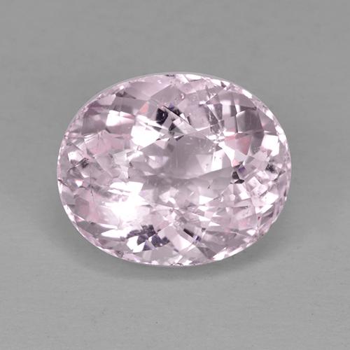 Morganite naturale rosa da 4,28 ct, taglio ovale, VS