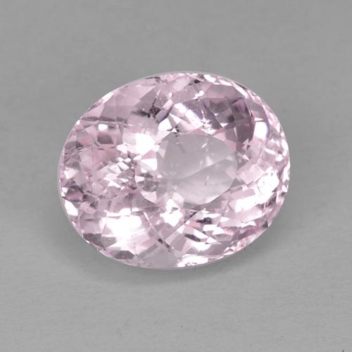 Morganite naturale rosa da 4,28 ct, taglio ovale, VS