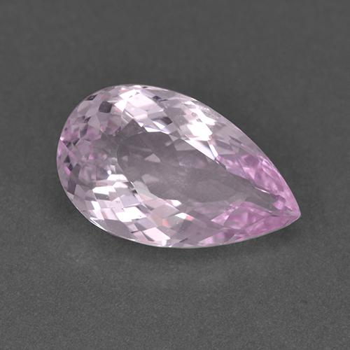 Morganite naturale rosa da 3,39 ct, taglio a pera, VVS-VS